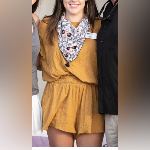 Anthropologie Daily Practice Matching sz. small SET Lorna top & Kimberly shorts - Picture 2 of 4